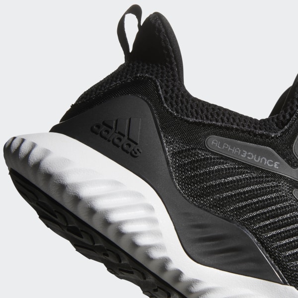 alphabounce adidas glitter argento