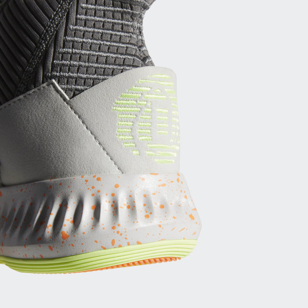 Adidas D Rose 9 Shoes Grey Us D Rose 9 Shoes Grey Four Shock Yellow One F99886