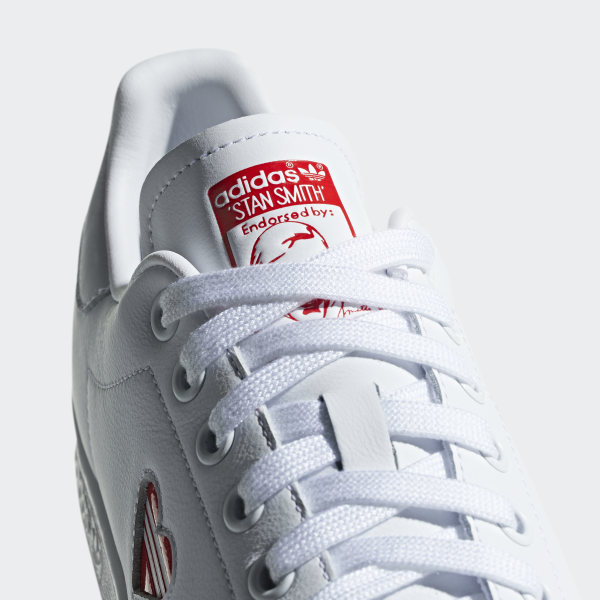 Stan Smith Shoes Cloud White / Active Red / Cloud White G27893