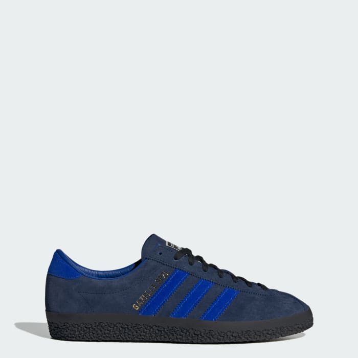 Adidas gazelle gold heel on sale