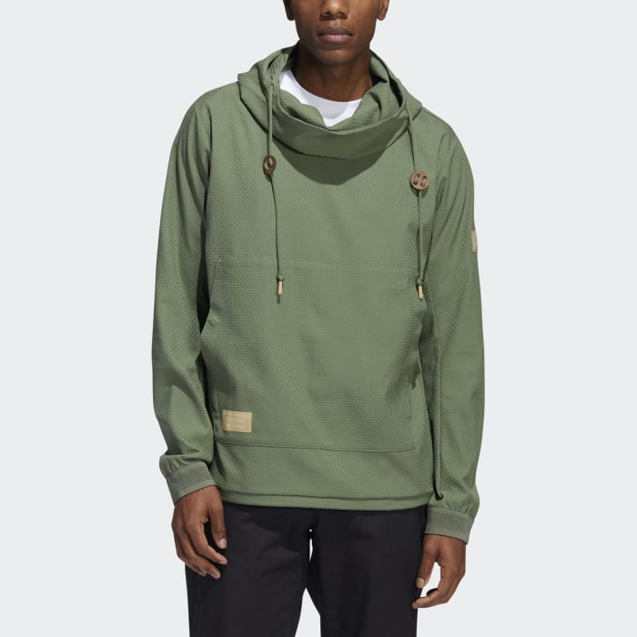 Mens adidas sales half zip pullover