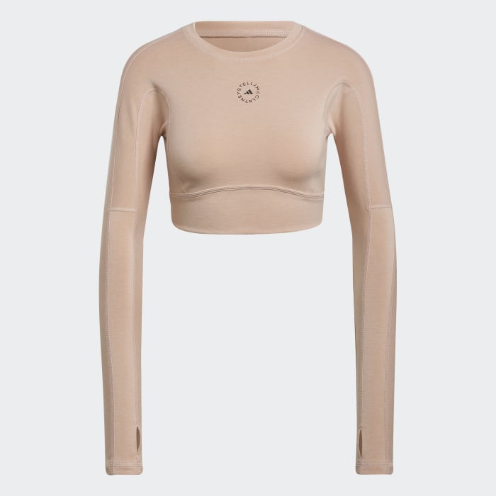 adidas by Stella McCartney TruePurpose Yoga Knit Crop Top