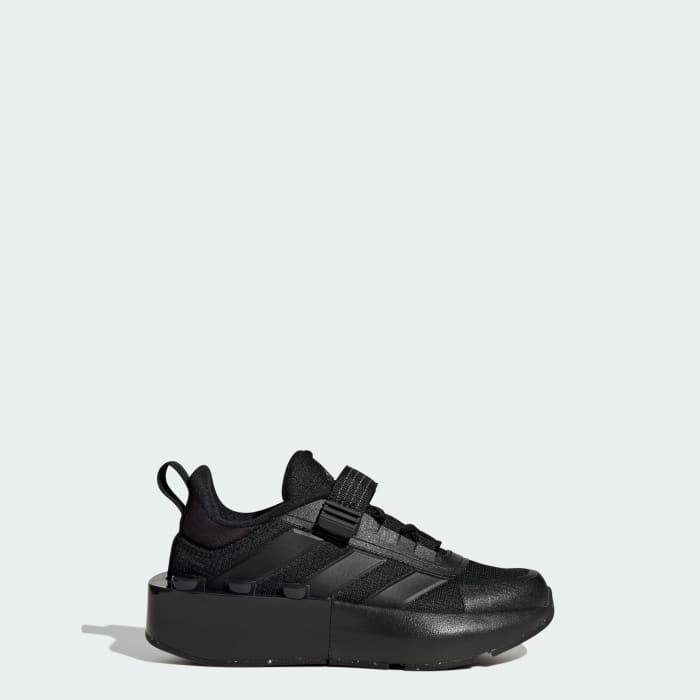 Girls black athletic shoes top