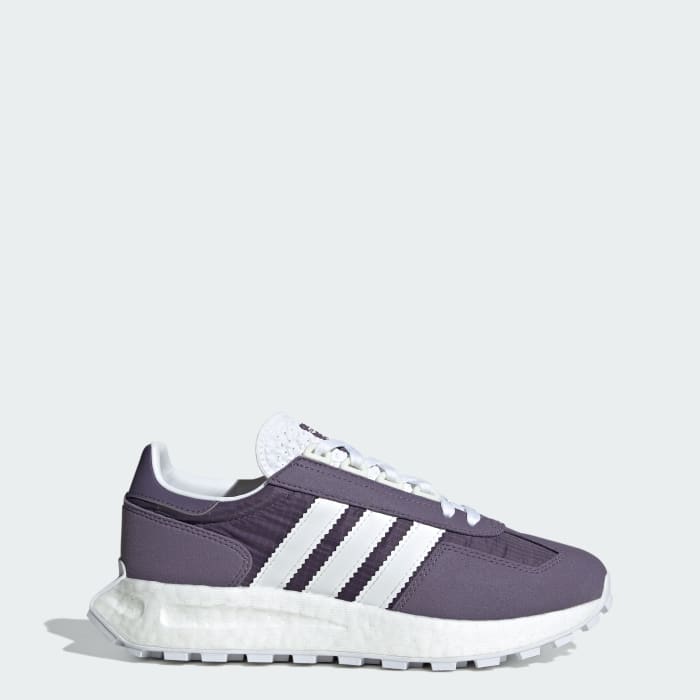 Purple and white adidas sneakers outlet