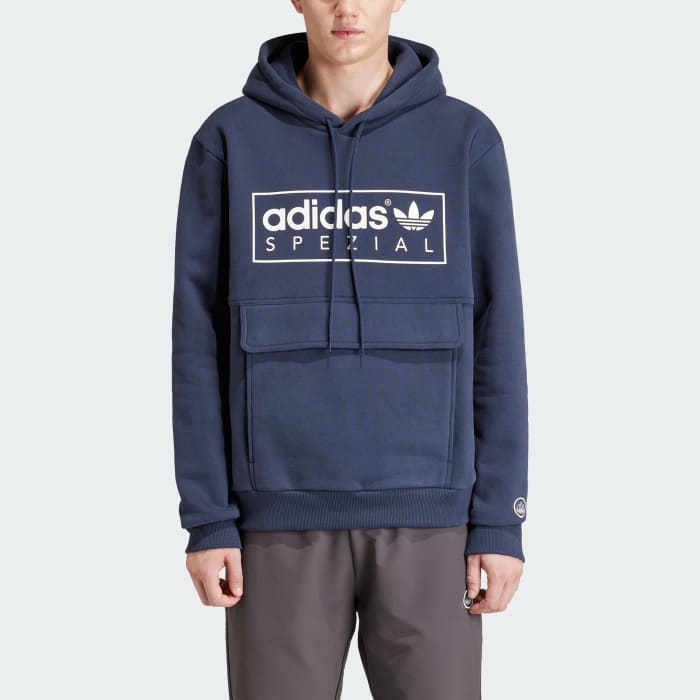 Men's adidas sport 2 street lifestyle clearance pullover hoodie