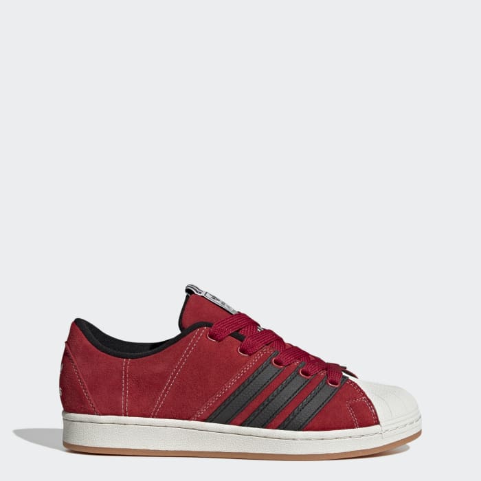 adidas red floral shoes