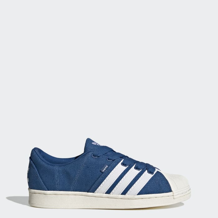 Adidas originals superstar slip on mens Blue hot sale
