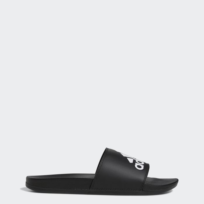 Mens black cheap adidas sliders