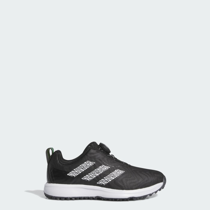 Adidas black velcro school shoes online online