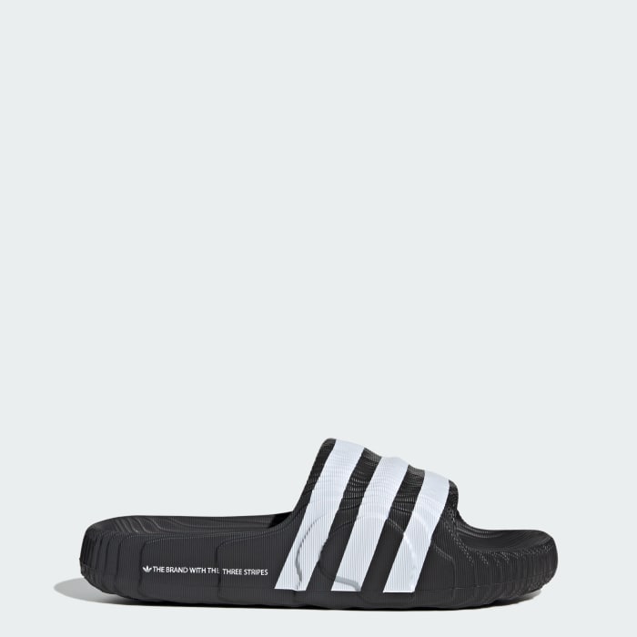Mens black adidas sliders online