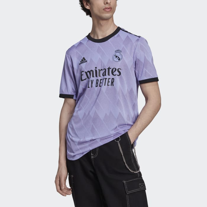 Football Purple Real Madrid 22/23 Away Authentic Jersey