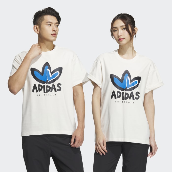 adidas branded t shirts