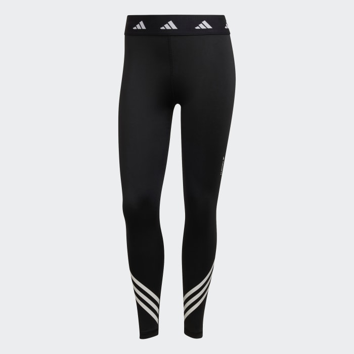adidas Techfit 3 Stripes Leggings Black adidas Thailand