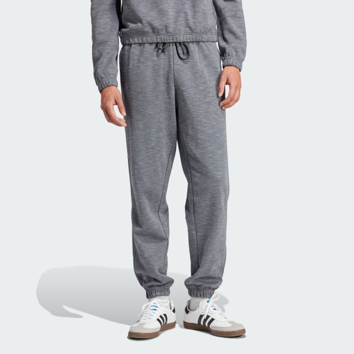 Adidas grey sweatpants 2025 men