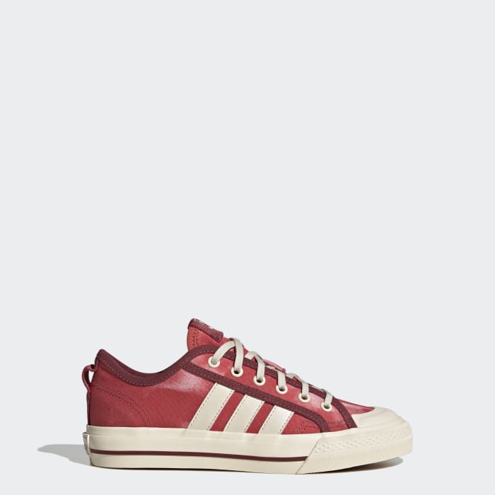 Adidas boys red shoes hotsell
