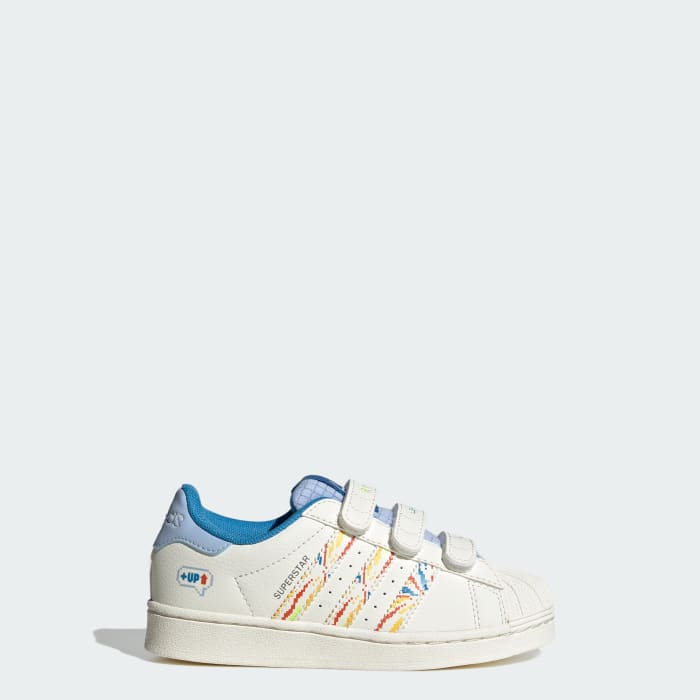 Adidas superstar 2025 velcro kids
