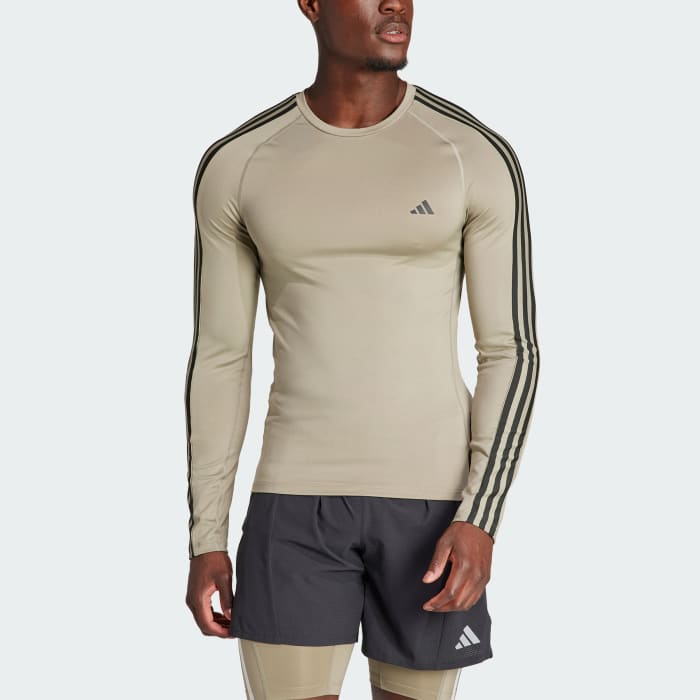 Adidas long sleeve sales t shirt mens