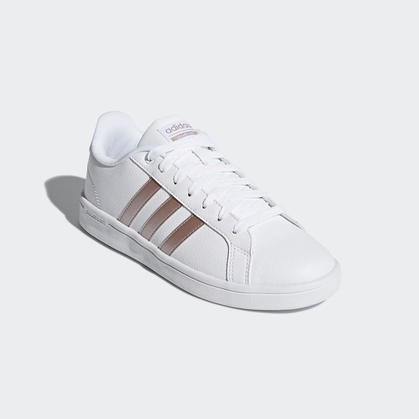 adidas Cloudfoam Advantage Shoes - White | adidas UK