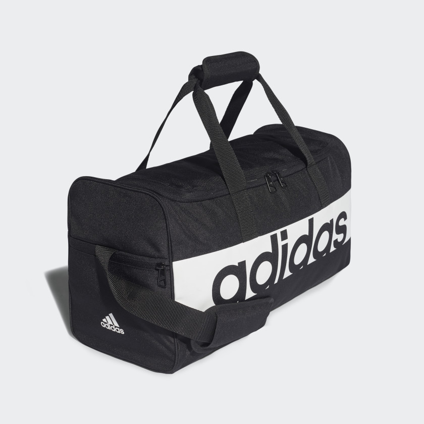 adidas Linear Performance Duffel Bag Small - Black | adidas UK