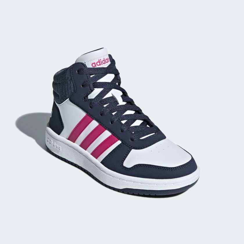 Scarpe Hoops 2.0 Mid - Bianco adidas | adidas Italia Scarpe Hoops 2.0 Mid