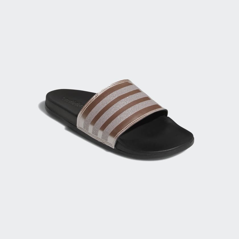 women's adidas adilette cloudfoam plus slide sandals