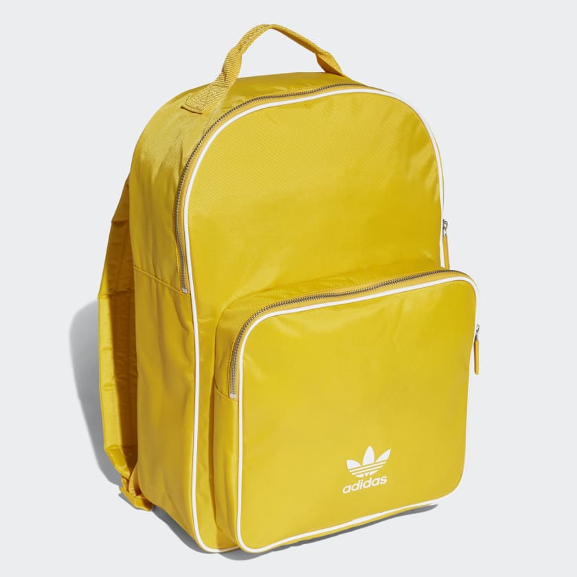 yellow adidas bag