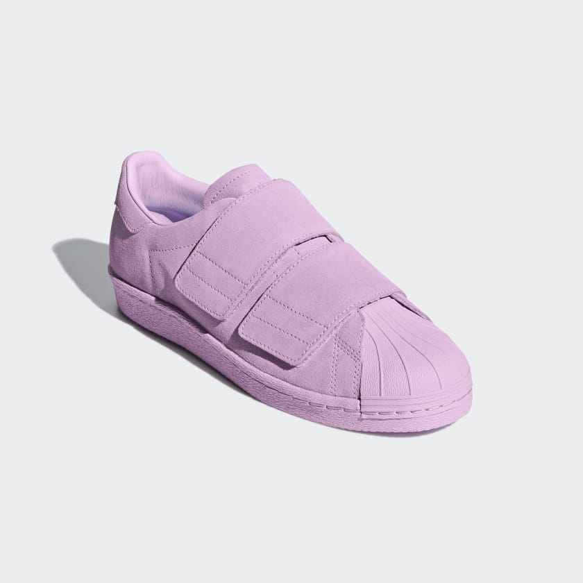 adidas superstar 80s womens purple