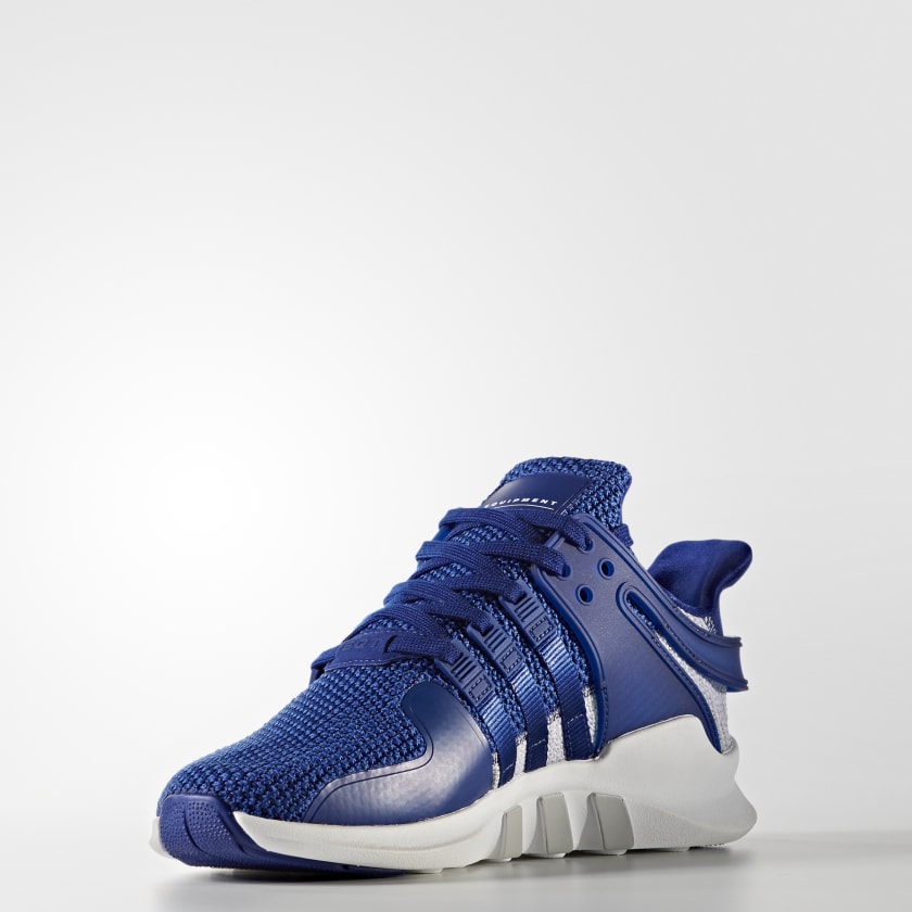 adidas eqt support adv con strisce blu
