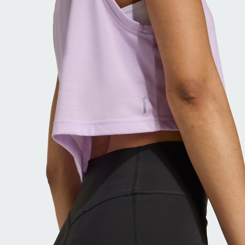как выглядит adidas women Train Essentials Boxy Workout Tank Top фото