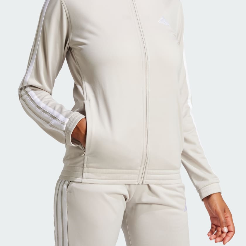 как выглядит adidas women Tricot 3-Stripes Track Jacket фото