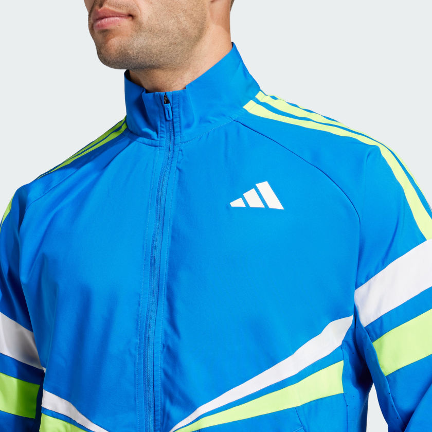 как выглядит adidas men Adizero Retro Running Jacket фото
