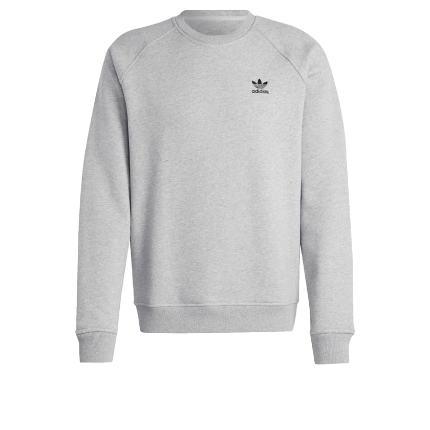 как выглядит adidas men Trefoil Essentials Crew Sweatshirt фото