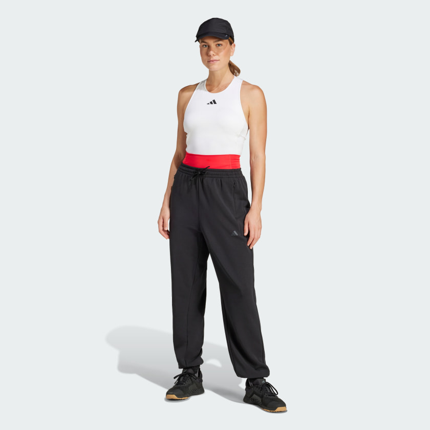 как выглядит adidas women Designed For Training Warm-Up Pants фото