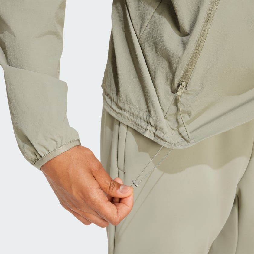 как выглядит adidas men MYSHELTER Windbreaker фото