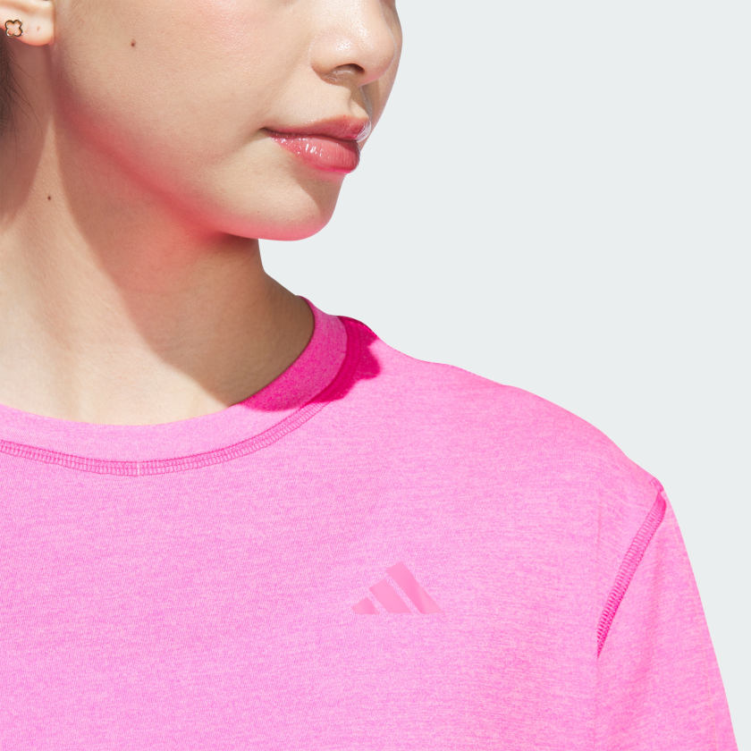 как выглядит adidas women Designed for Train Everyday Workout Tee фото
