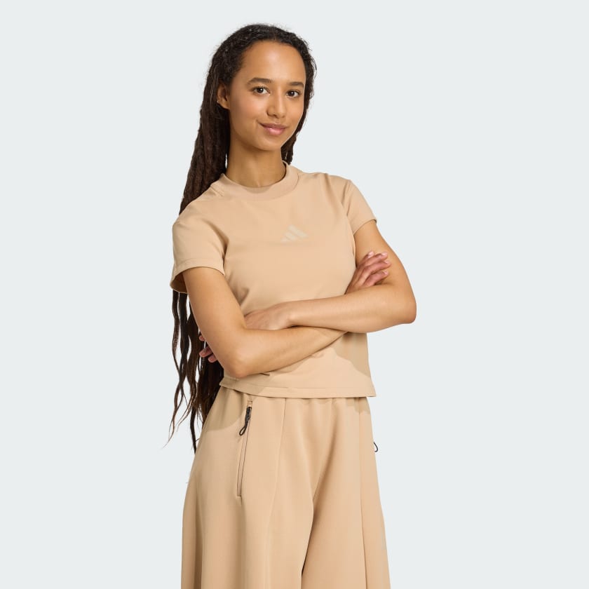 adidas women adidas Z.N.E. Baby Tee