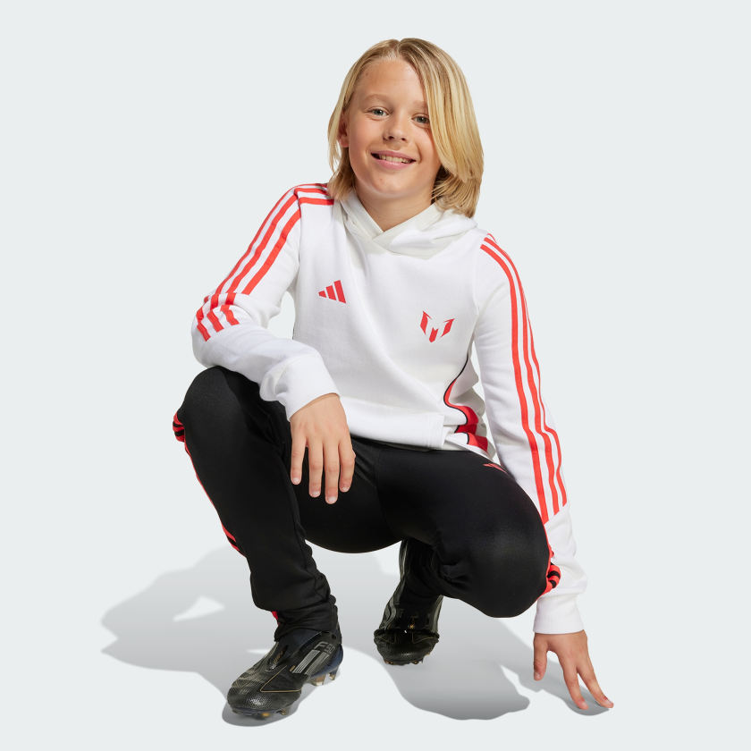 как выглядит adidas kids Messi Hoodie Kids фото