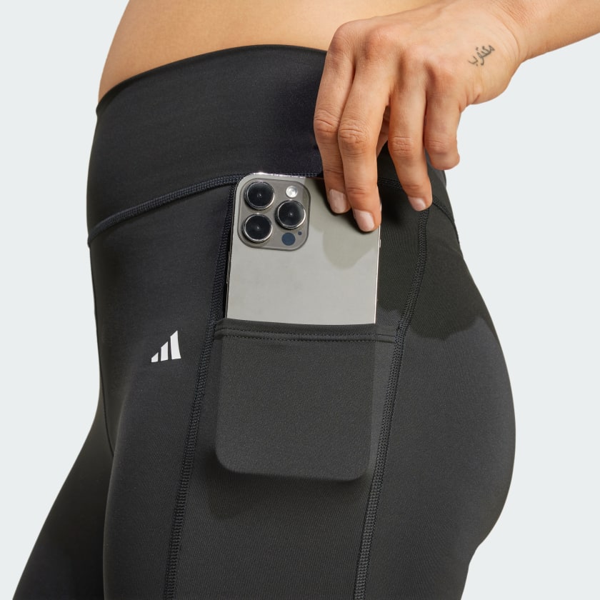 как выглядит adidas women Optime Full-Length Leggings фото