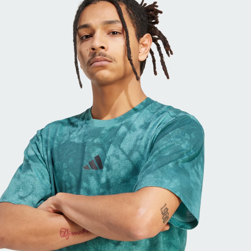как выглядит adidas men Power Graphic Tee фото