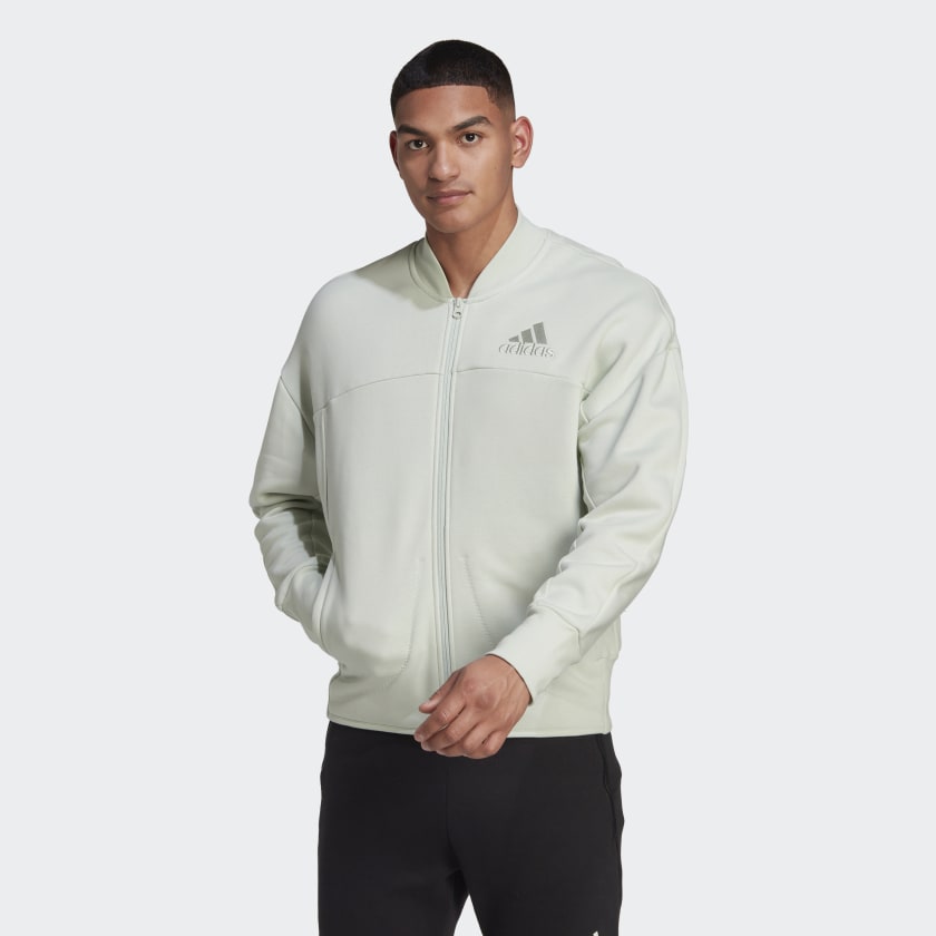 Adidas Slim Fit Cotton Fleece Tracksuit