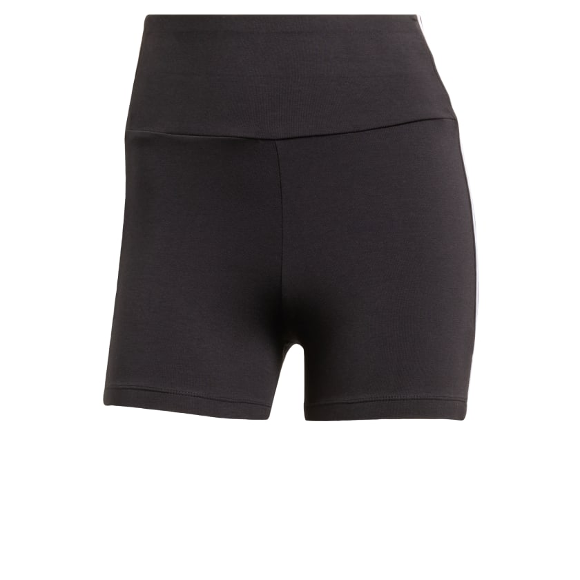 как выглядит adidas women Adicolor 3-Stripes Booty Shorts Co фото