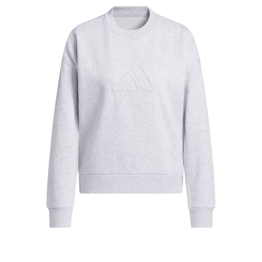 как выглядит adidas women Seasonal Essentials Pearls Graphic Sweatshirt фото