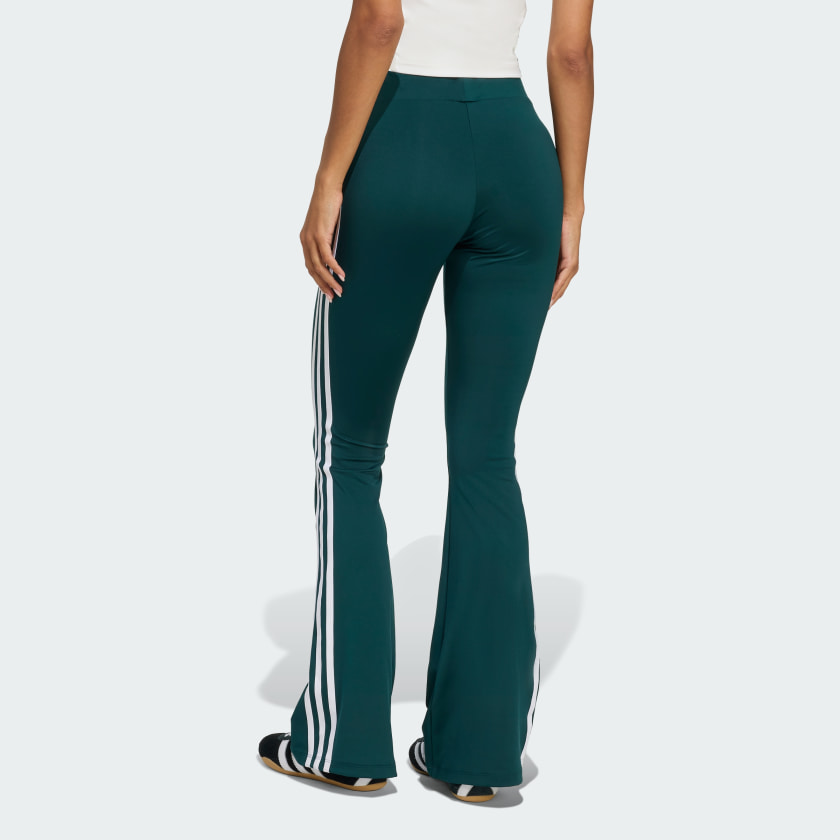 как выглядит adidas women Flared Leggings фото