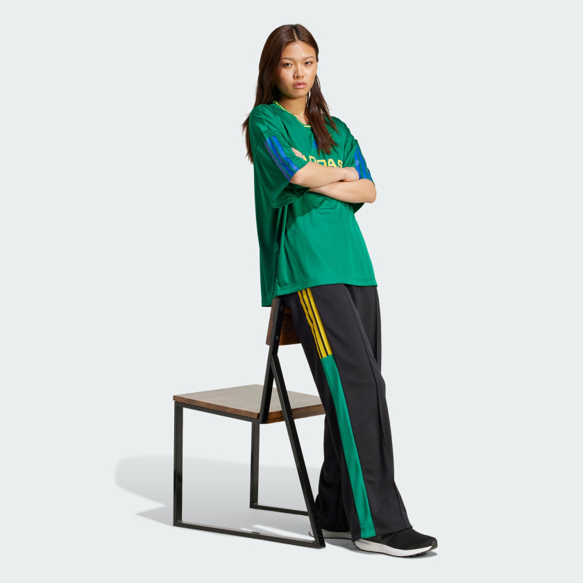 как выглядит adidas women Tiro Nations Pack Wide-Leg Pants фото