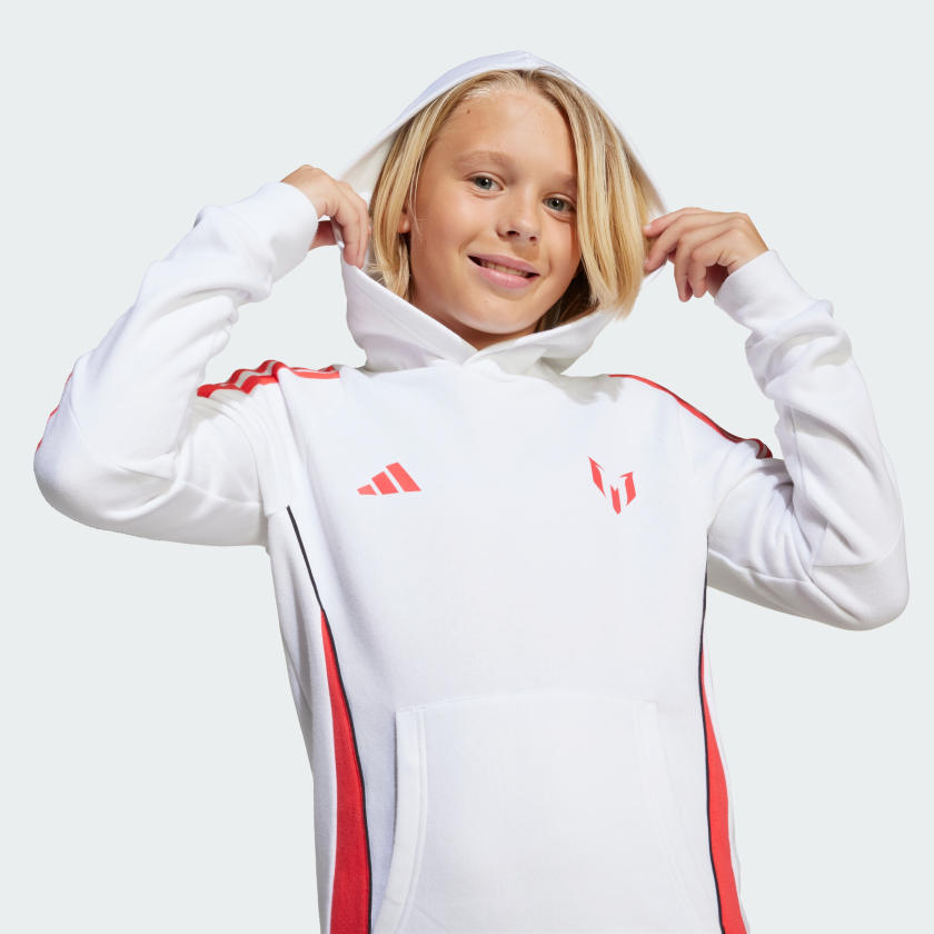 как выглядит adidas kids Messi Hoodie Kids фото
