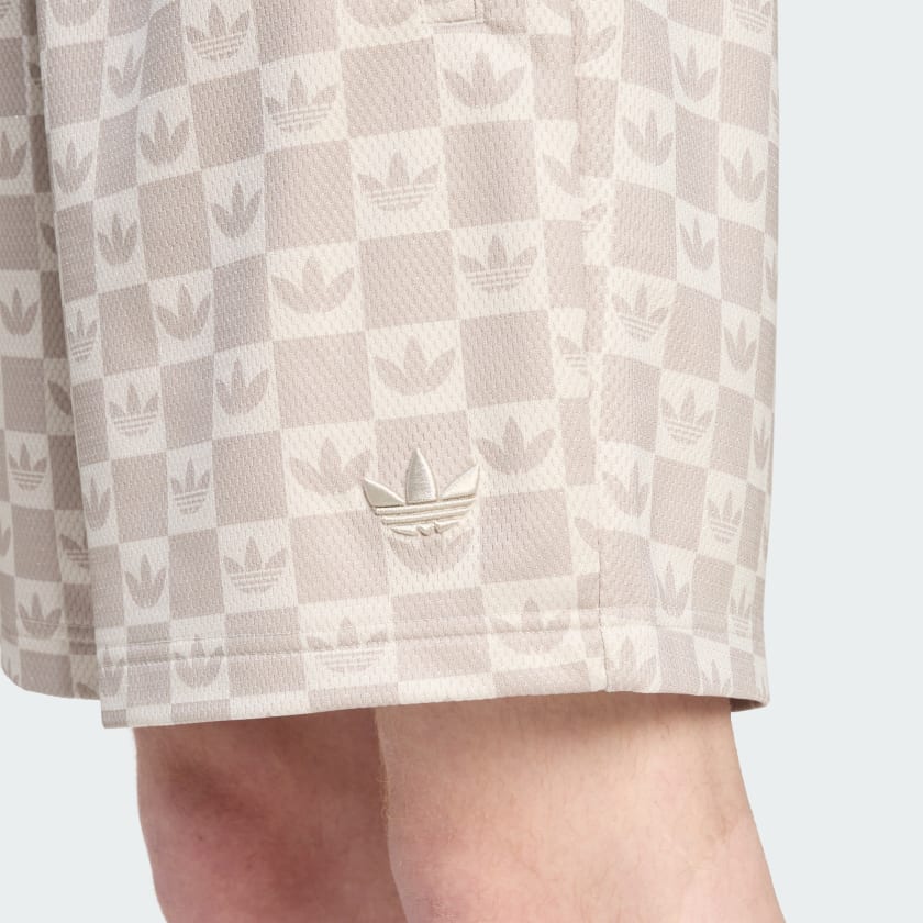 adidas men Monogram Regular Mesh Shorts