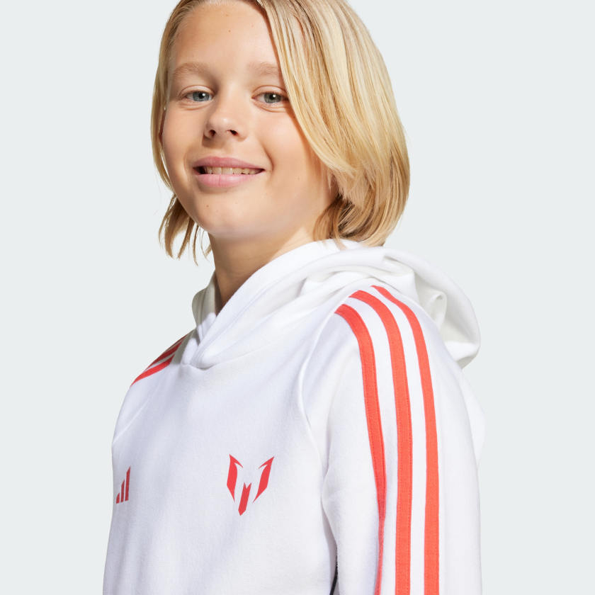 как выглядит adidas kids Messi Hoodie Kids фото