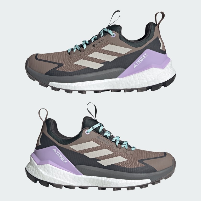 как выглядит adidas women Terrex Free Hiker 2.0 Low Gore-Tex Hiking Shoes фото