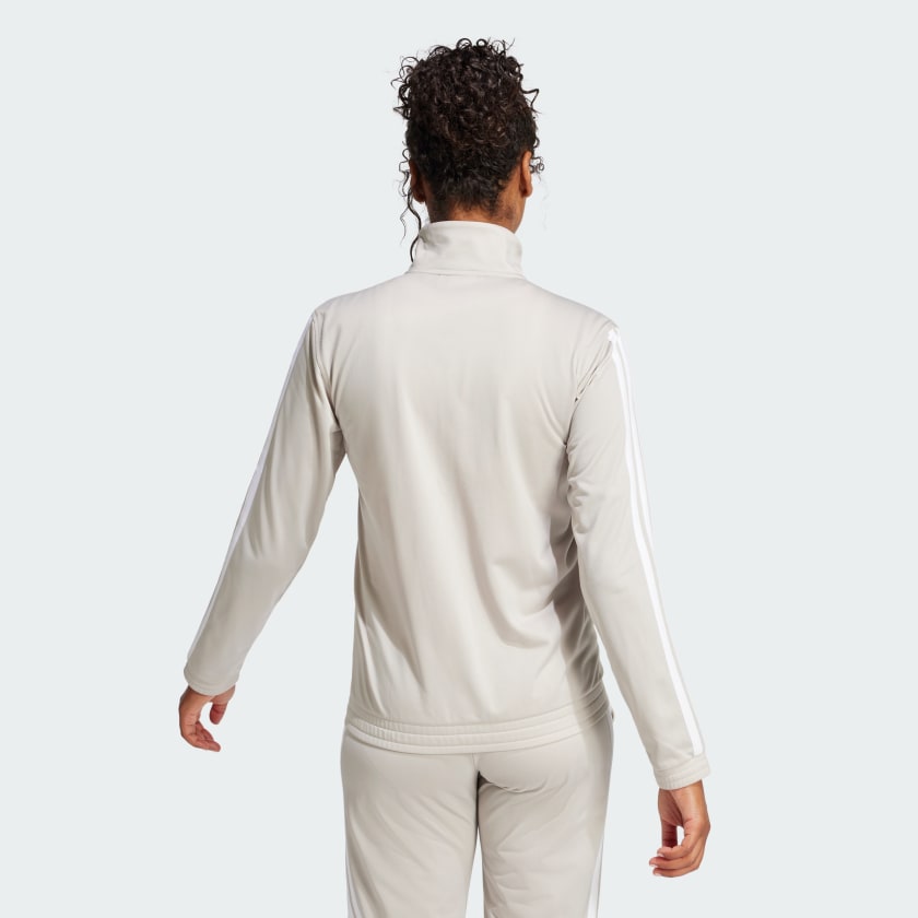 как выглядит adidas women Tricot 3-Stripes Track Jacket фото