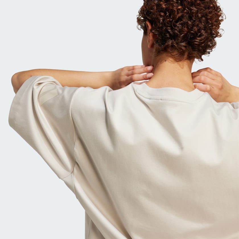 как выглядит adidas women Soft Lux Loose Tee фото